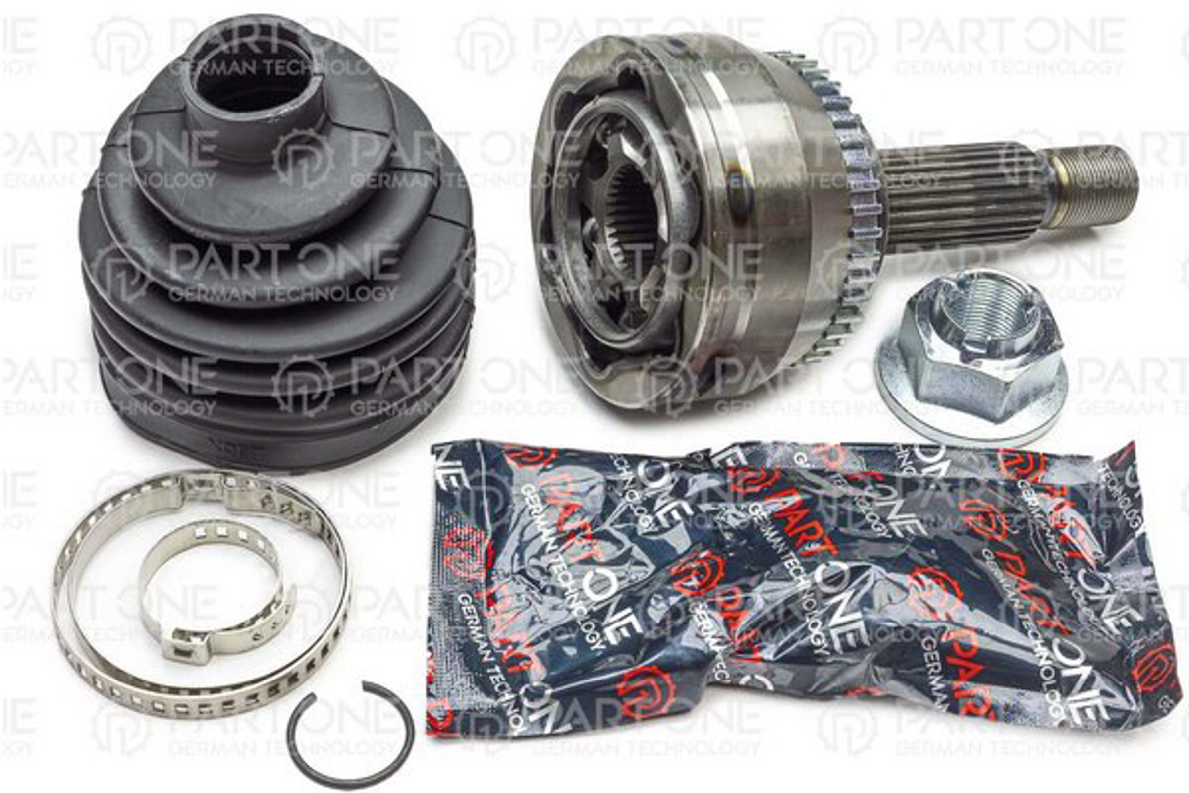 PART-ONE 1cv078 - ШРУС наружный с кольцом ABS 26x54x33 ABS 43T MITSUBISHI CARISMA 1.9 DI-D/1.9 DI-D 95-06, CARISMA 1.