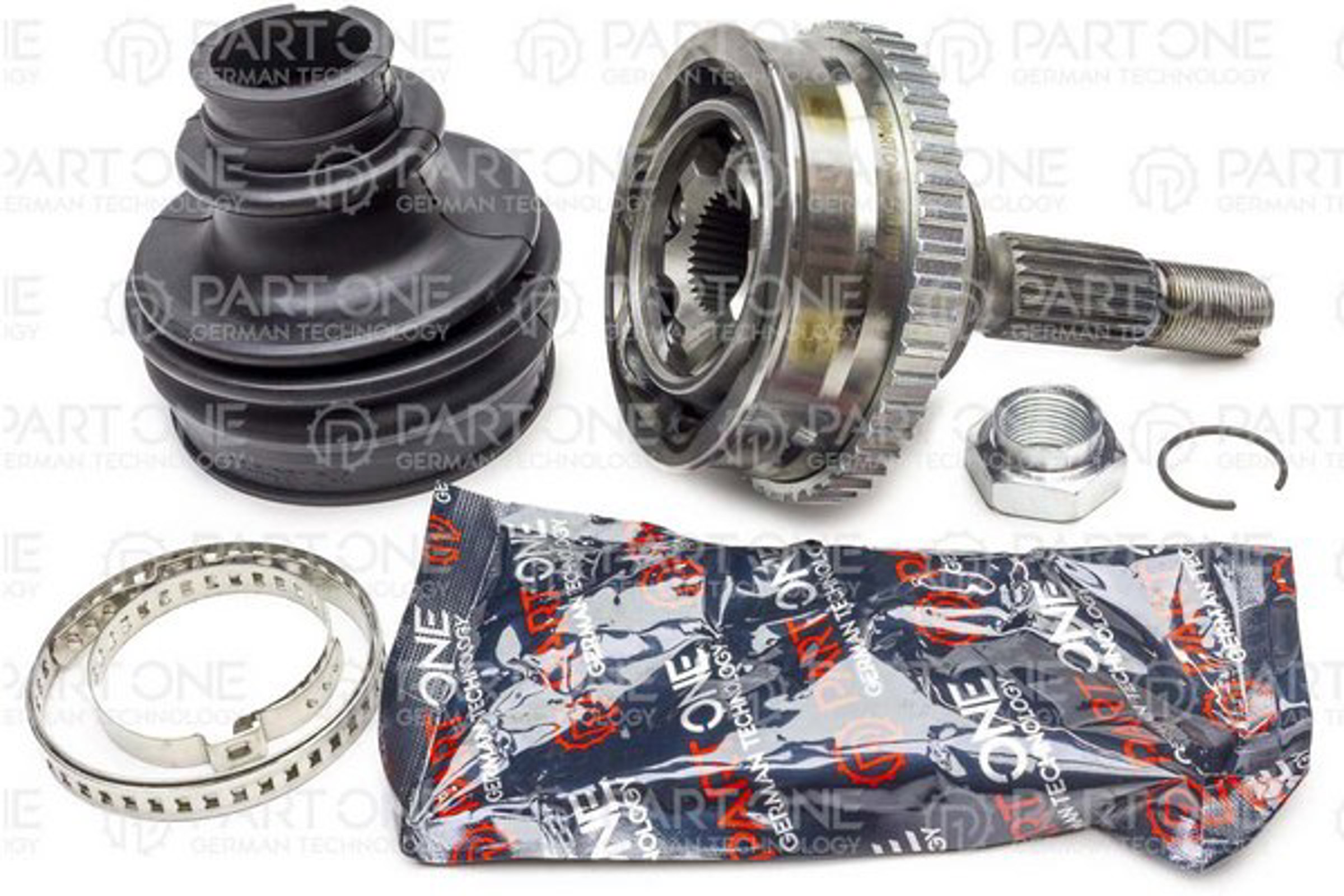 PART-ONE 1cv119 - Шрус наружн к-кт (A:21, B:34, C:48.5) PEUGEOT: 206 AT 02-