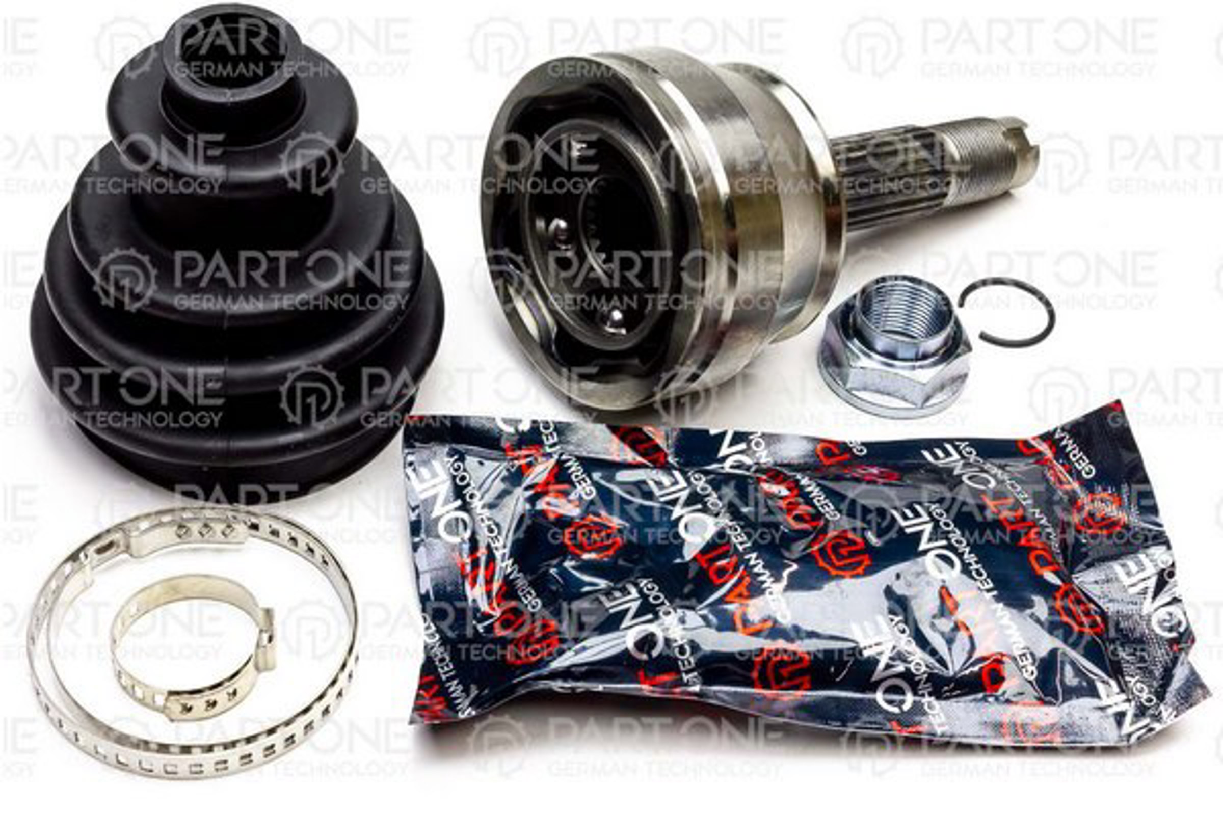 PART-ONE 1cv123 - Шрус наружн к-кт 22x51x22 fiat: doblo 01-