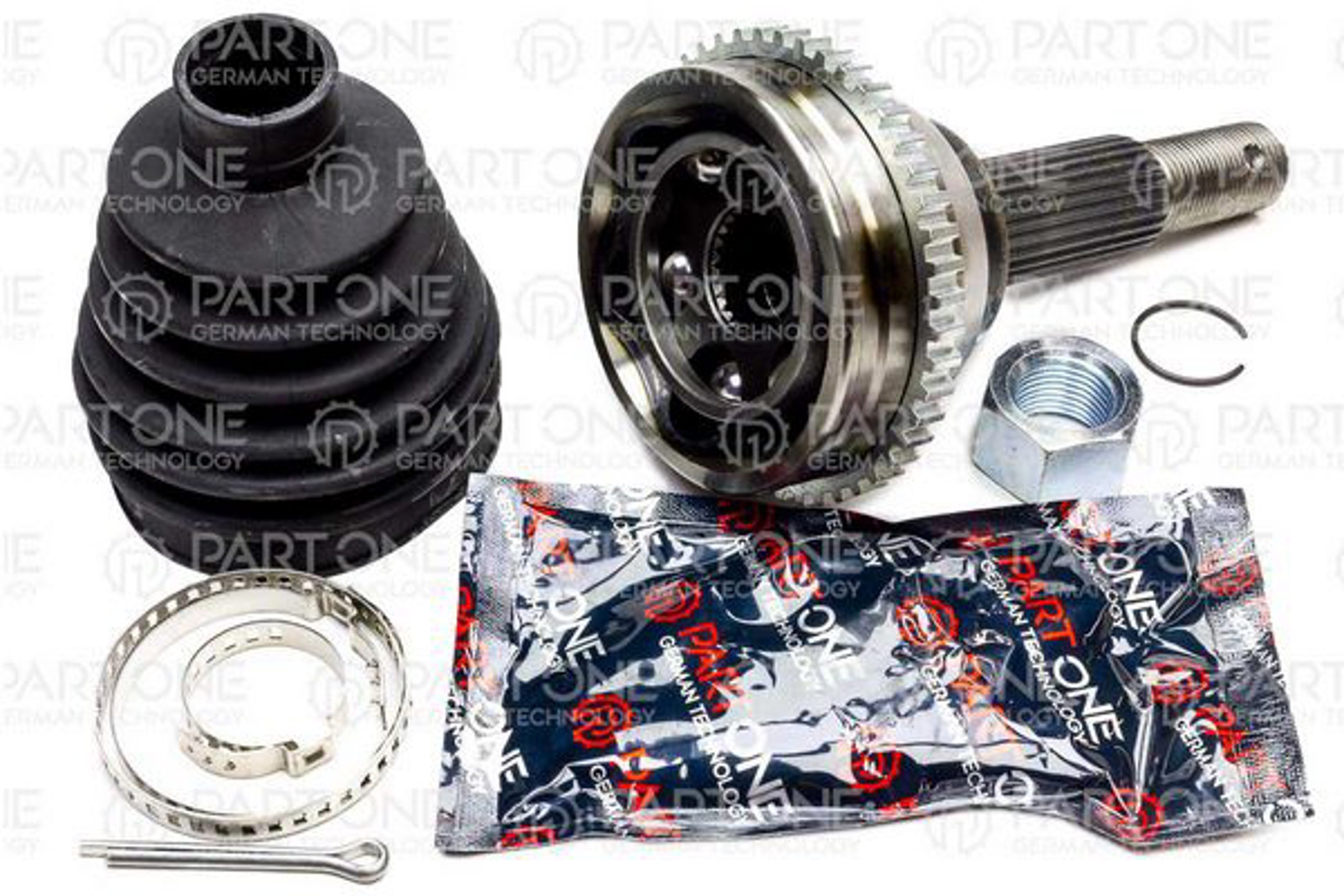 PART-ONE 1cv137 - Шрус наружн к-кт 28x57x26 abs:48t ford: transit 00-06 , transit автобус 00-06 , transit фургон 00-06