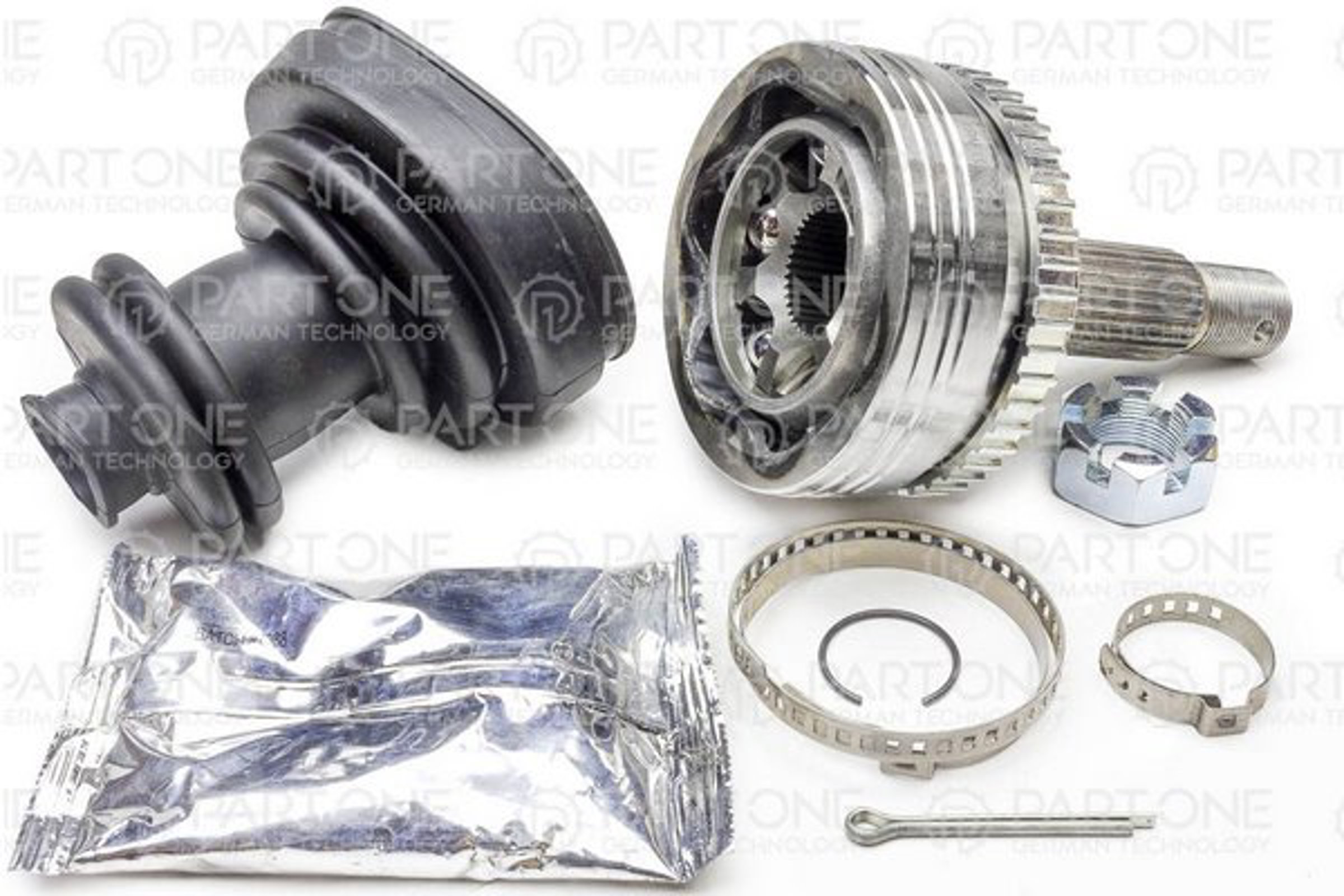 PART-ONE 1cv138 - 1CV138 ШРУС наружн(A:28, B:39, D:58, ABS:48) Citroen XM, Peugeot: 605 2.0/T, 2.5TD, 3.0V6, 607 2.0/H