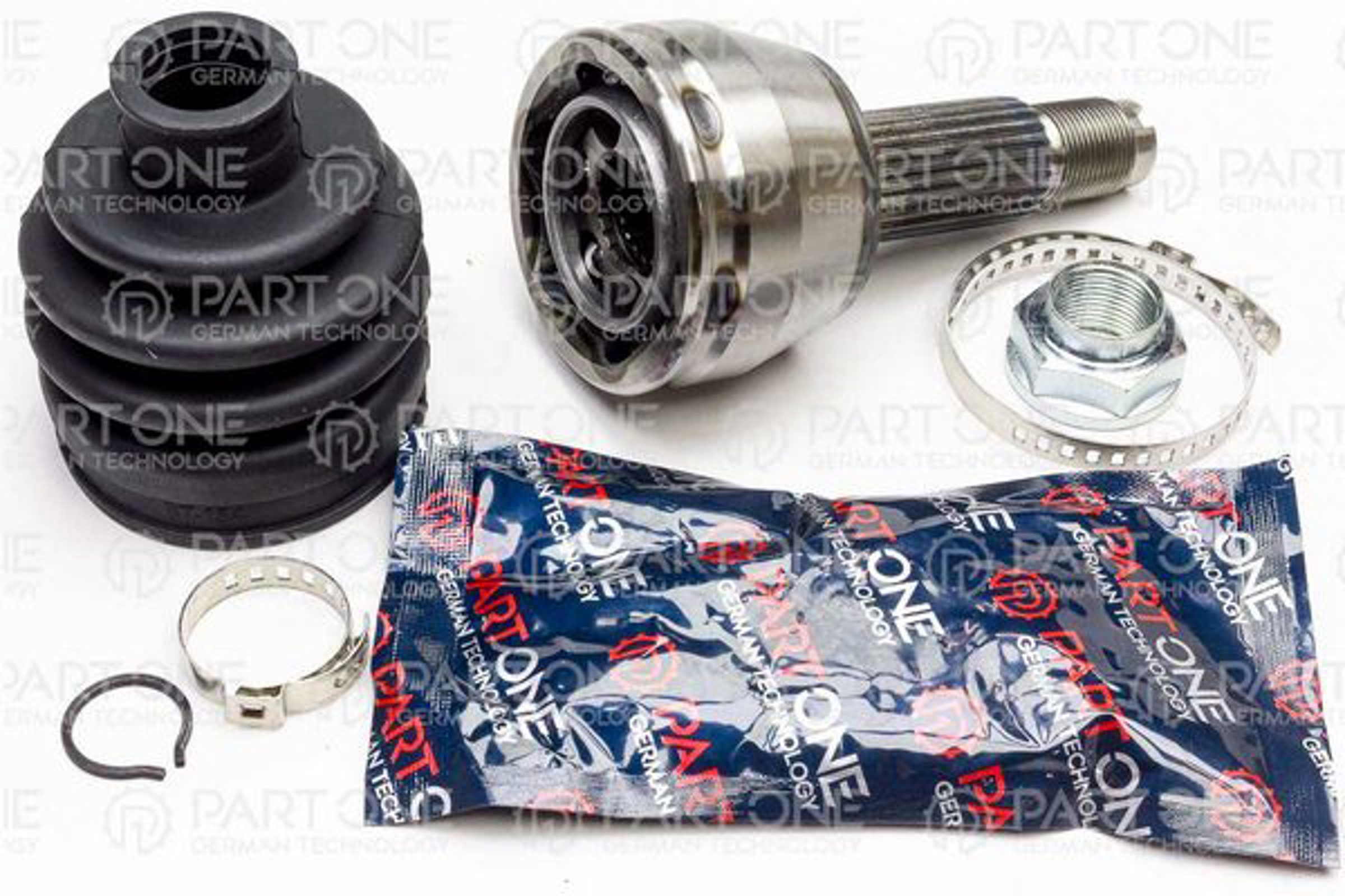 PART-ONE 1cv141 - Шрус наружн к-кт 25x56.5x20 ford: fiesta iv 1.3 08/95-01/02, ka 1.3 09/96-, mazda: 121 1.3 03/96-, р