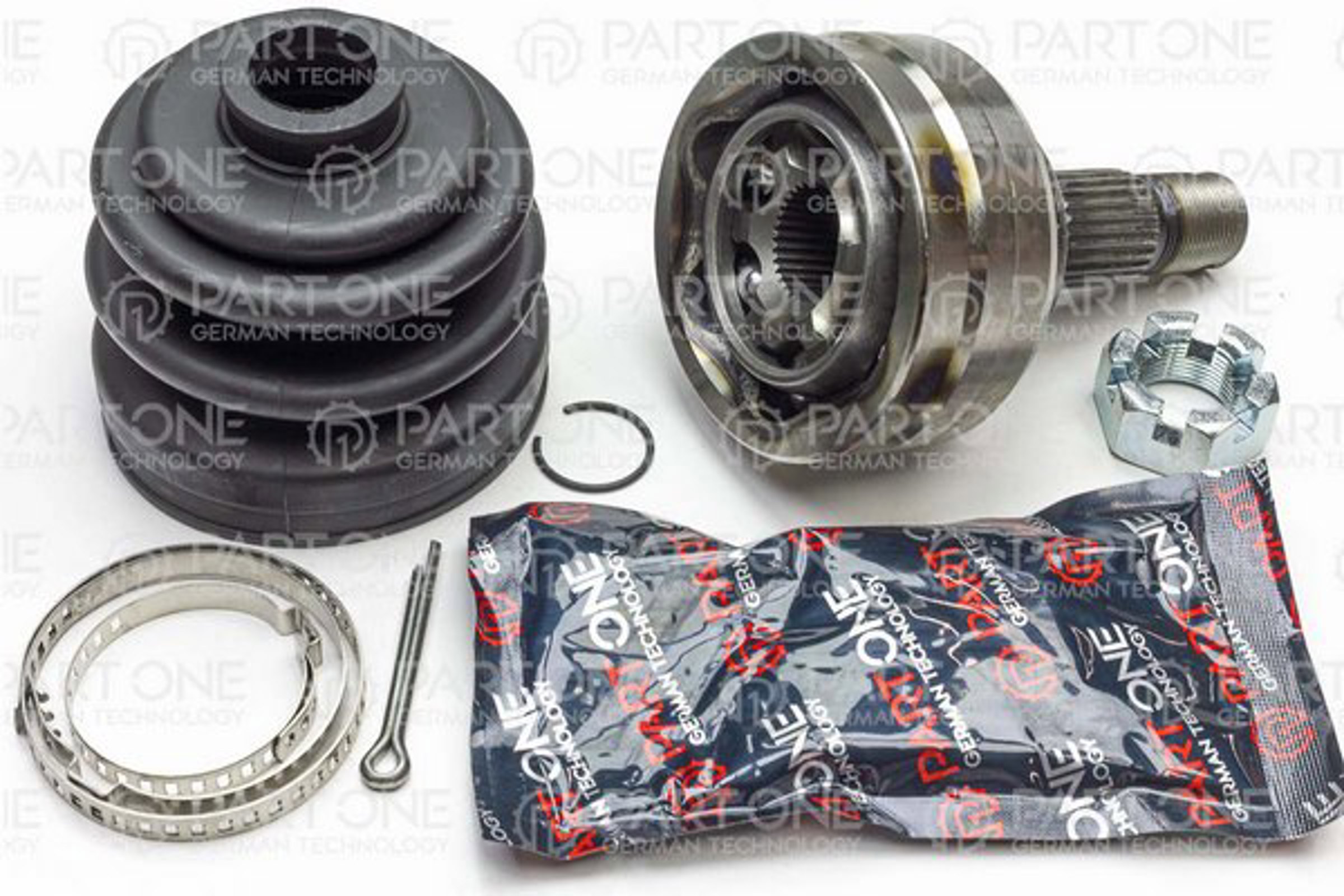 PART-ONE 1cv150 - Шрус наружн к-кт 25x58x34 citroen: c4 04-, peugeot: 307 00-