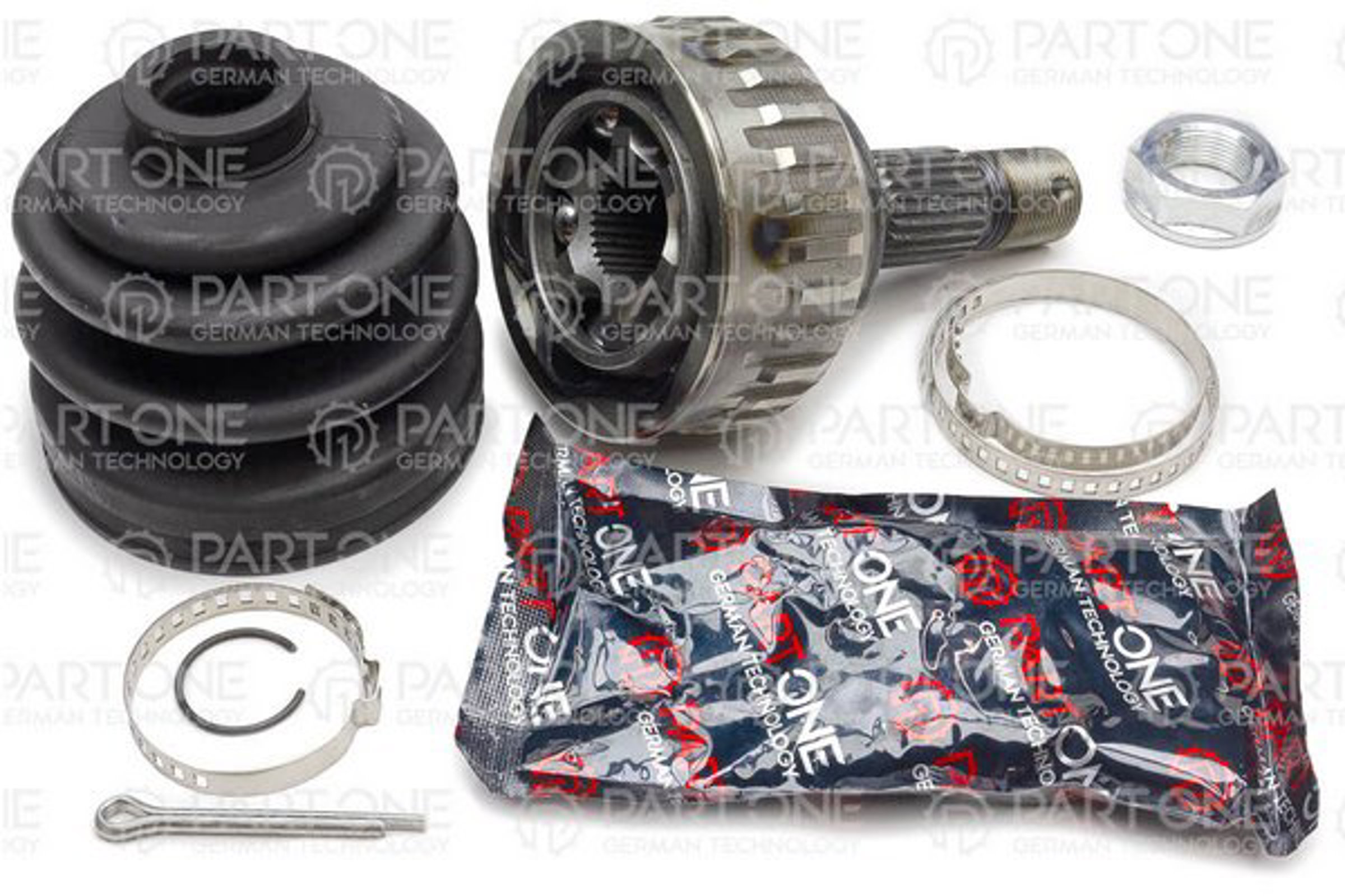 PART-ONE 1cv167 - Шрус наружн к-кт (abs:29) peugeot: 406 95 - 04, 406 break 96 - 04