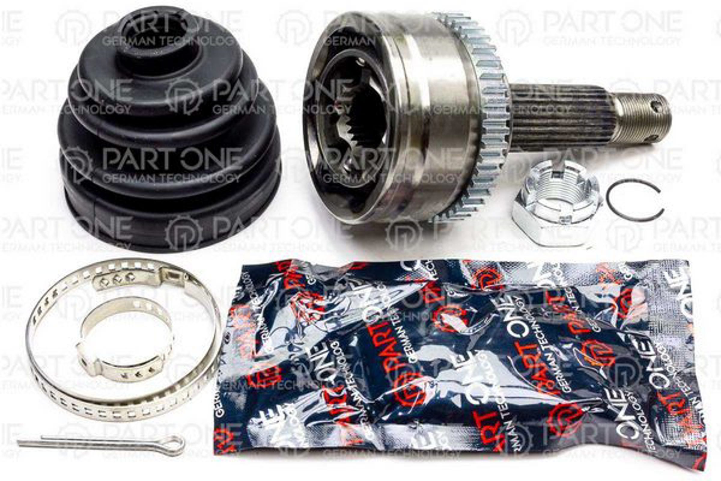 PART-ONE 1cv180 - ШРУС наруж 27x60x22 ABS:46T KIA CERATO II 08-, HYUNDAI I30 07-12