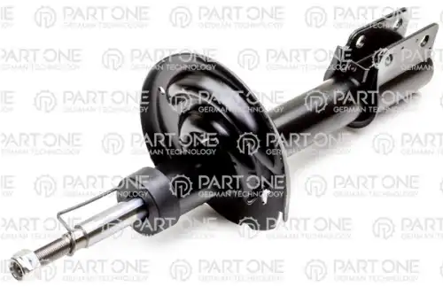 PART-ONE 1sa308 - Амортизатор подвески 338749 GAS передн усиленный RENAULT Logan II 13- HD (высота чашки +15мм)