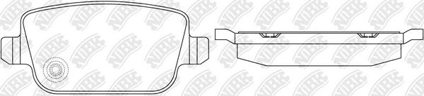 Тормозные колодки 