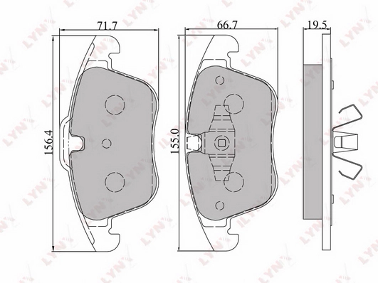 Тормозные колодки 