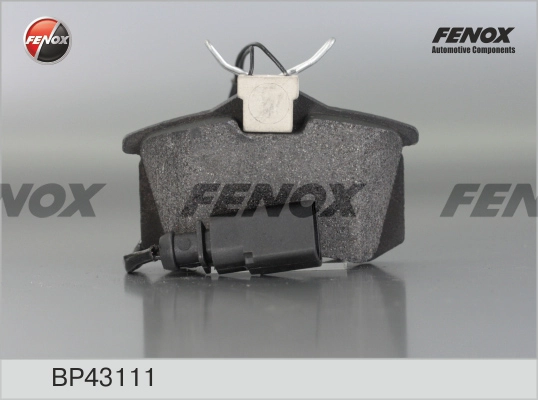 FENOX BP43111 - Тормозные колодки 