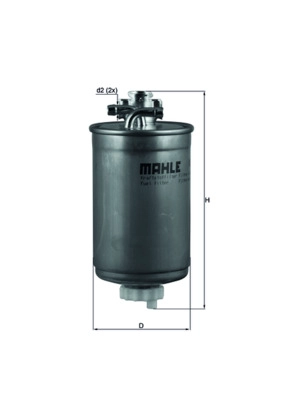 MAHLE KL 180 - Топливный фильтр