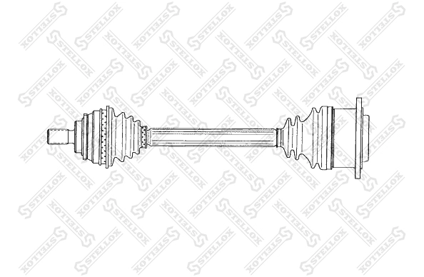 Приводной вал (полуось)