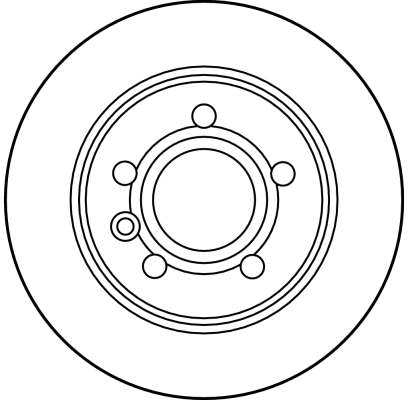 TRW DF2777 - Тормозные диски