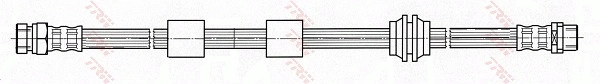 TRW PHB440 - Тормозные шланги