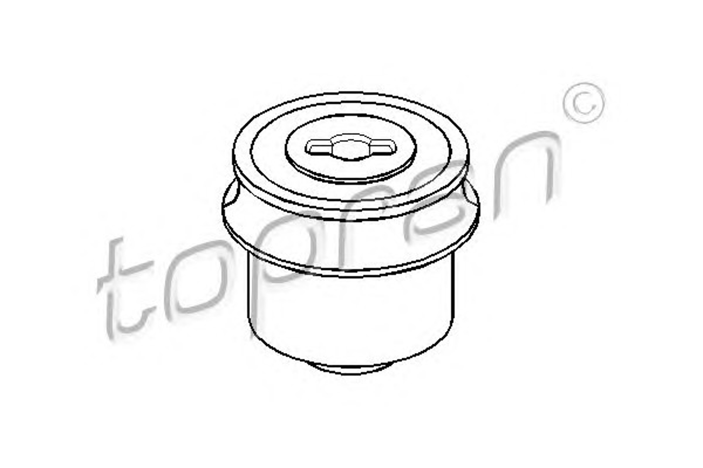 HANS PRIES 205489586 - Сайлентблок