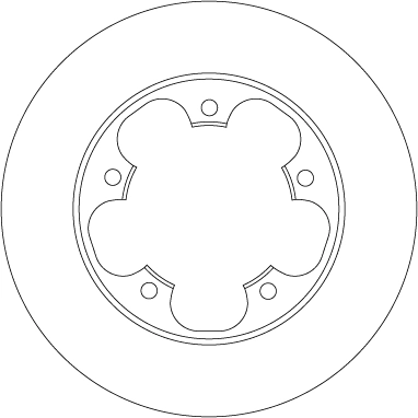 TRW DF6748 - Тормозные диски