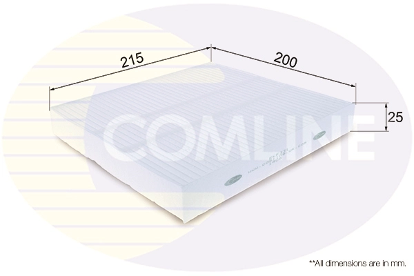 COMLINE EKF331 - Салонный фильтр