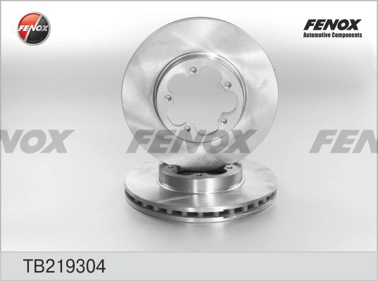 FENOX TB219304 - Тормозные диски
