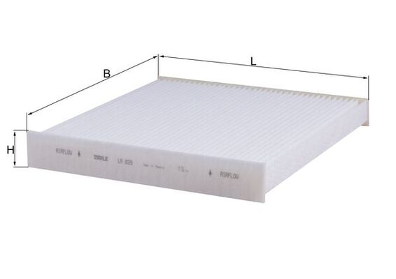 MAHLE LA 859 - Салонный фильтр
