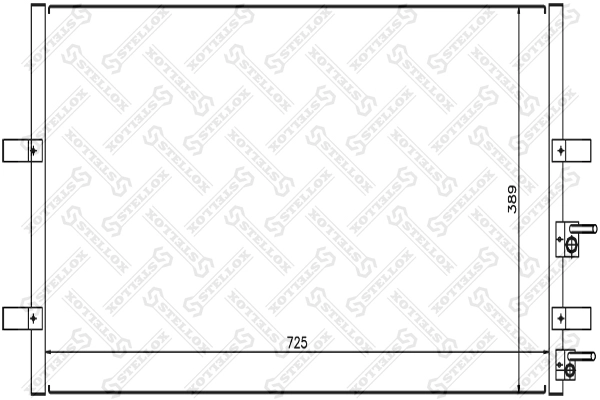 Радиатор кондиционера