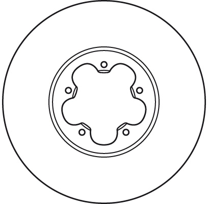 TRW DF2390S - Тормозные диски