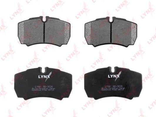 LYNXAUTO BD-3035 - Тормозные колодки 