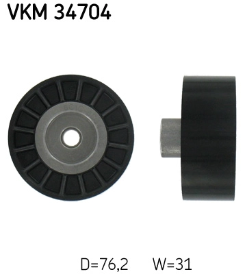 SKF VKM 34704 - Ролик обводной приводного ремня