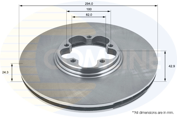 Тормозной диск Comline