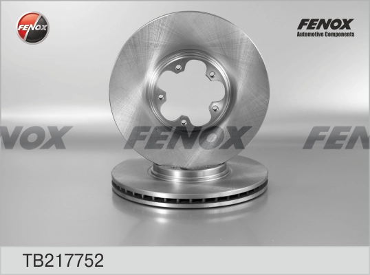 FENOX TB217752 - Тормозные диски