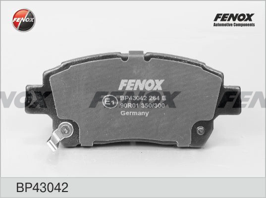 FENOX BP43042 - Тормозные колодки 