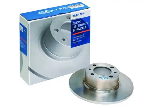 LADA 21010350107001 - диск тормозной передний