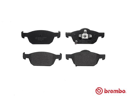 BREMBO P 28 076 - Комплект тормозных колодок, дисковый тормоз PRIME LINE