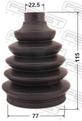 FEBEST 0217P-N16 - Пыльник ШРУСа