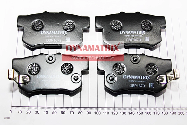 DYNAMATRIX DBP1679 - Тормозные колодки 