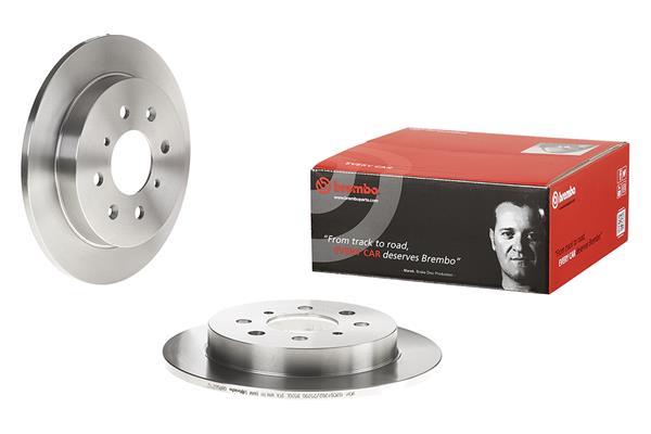 BREMBO 08.B602.10 - Тормозной диск PRIME LINE