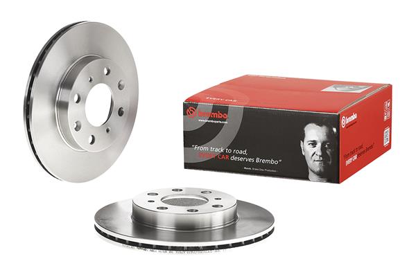 BREMBO 09.C145.10 - Тормозной диск PRIME LINE