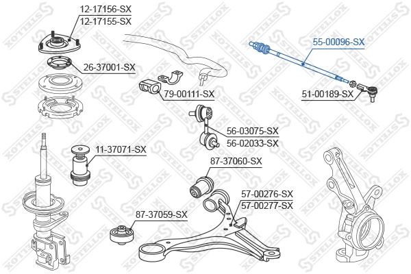 Рулевая тяга