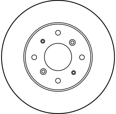 TRW DF1811 - Тормозные диски