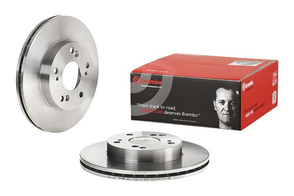 BREMBO 09.A115.10 - Тормозной диск PRIME LINE