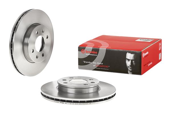 BREMBO 09.A445.10 - Тормозной диск PRIME LINE