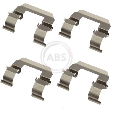 A.B.S. 1617Q - Ремкомплект тормозных колодок