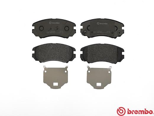 BREMBO P 30 018 - Комплект тормозных колодок, дисковый тормоз PRIME LINE