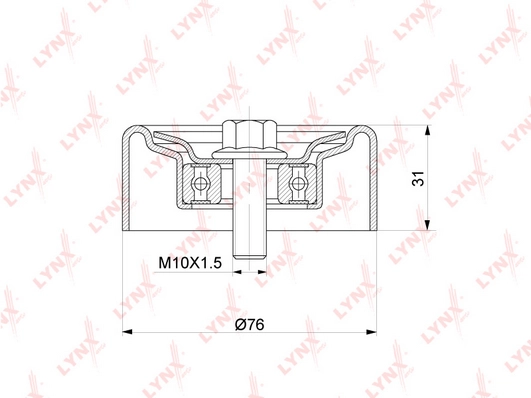 Натяжной ролик