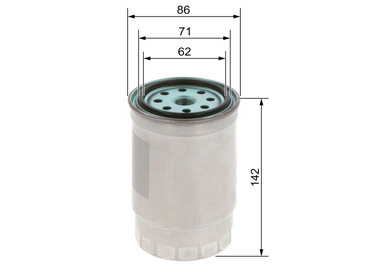 BOSCH 1 457 434 511 - Топливный фильтр