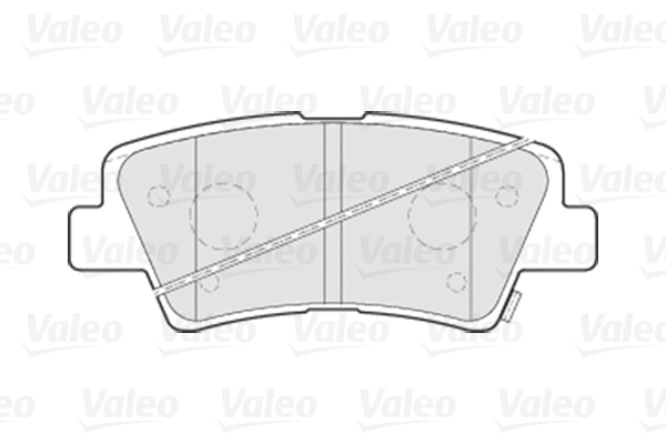 VALEO 301301 - Комплект тормозных колодок, дисковый тормоз FIRST