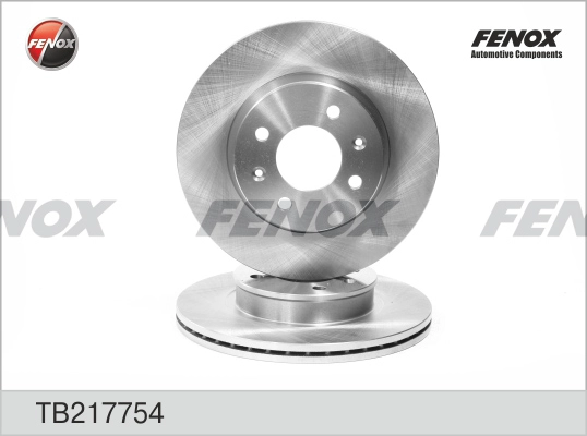 FENOX TB217754 - Тормозные диски