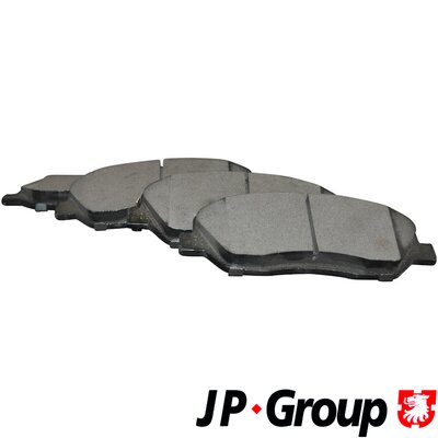 Комплект тормозных колодок, дисковый тормоз JP GROUP