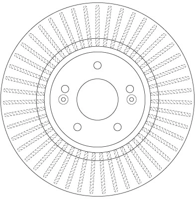 TRW DF7973 - Тормозные диски