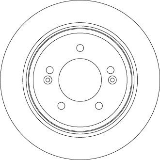 TRW DF7953 - Тормозные диски