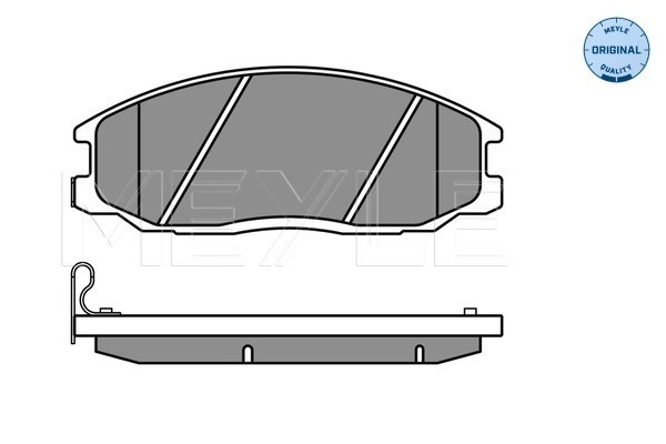 MEYLE 025 235 6916/W - Комплект тормозных колодок, дисковый тормоз MEYLE-ORIGINAL: True to OE.