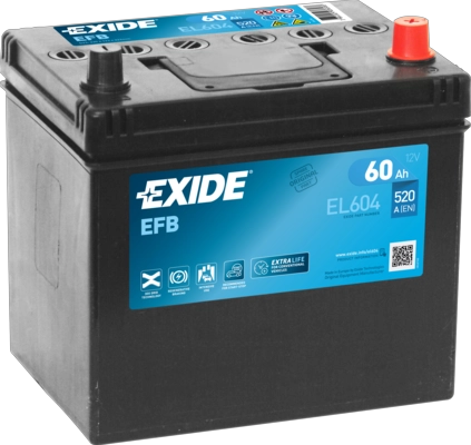 Стартерная аккумуляторная батарея EFB